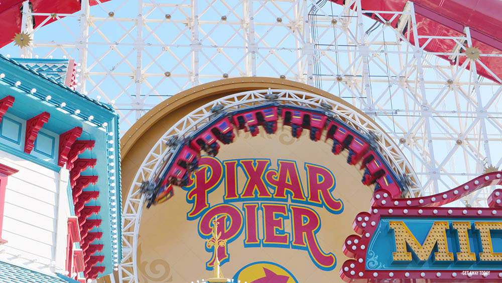 Incredicoster Loop at Pixar Pier