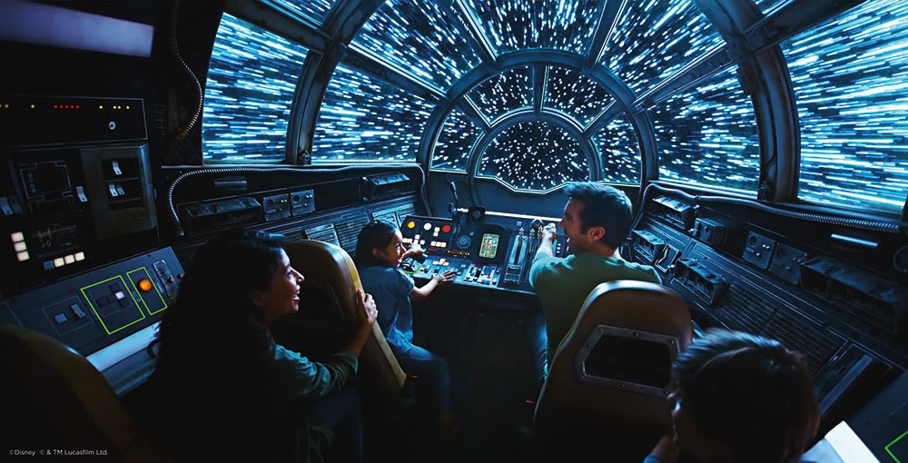 How to Get Into Star Wars Land Millenium Falcon