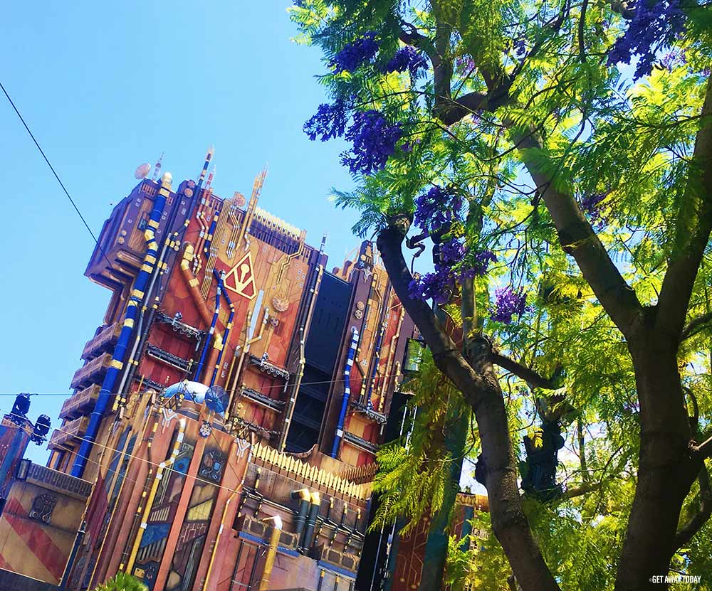 New Guardians of the Galaxy Ride Disneyland Old Tower of Terror Ride