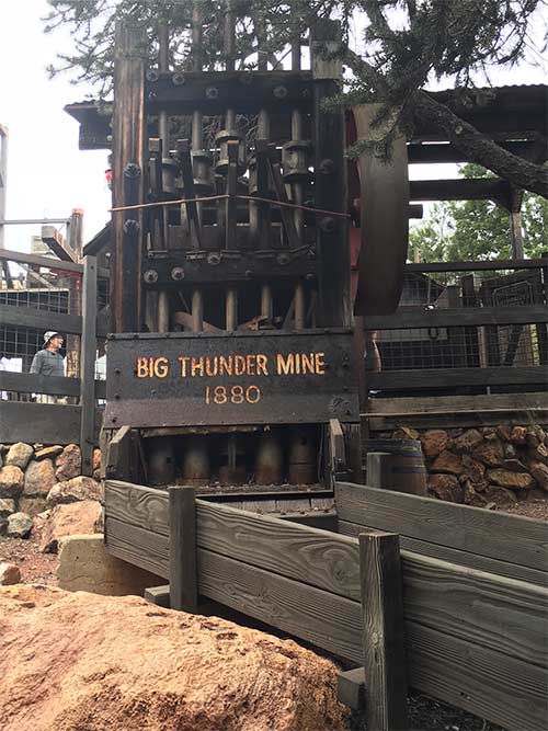 Big Thunder Mountain Railroad Secrets Mine