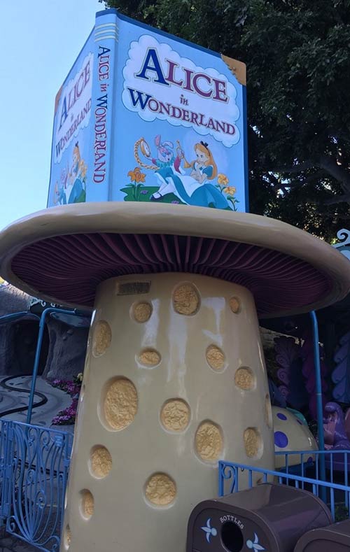 Fantasyland Rides at Disneyland Ticket Booth