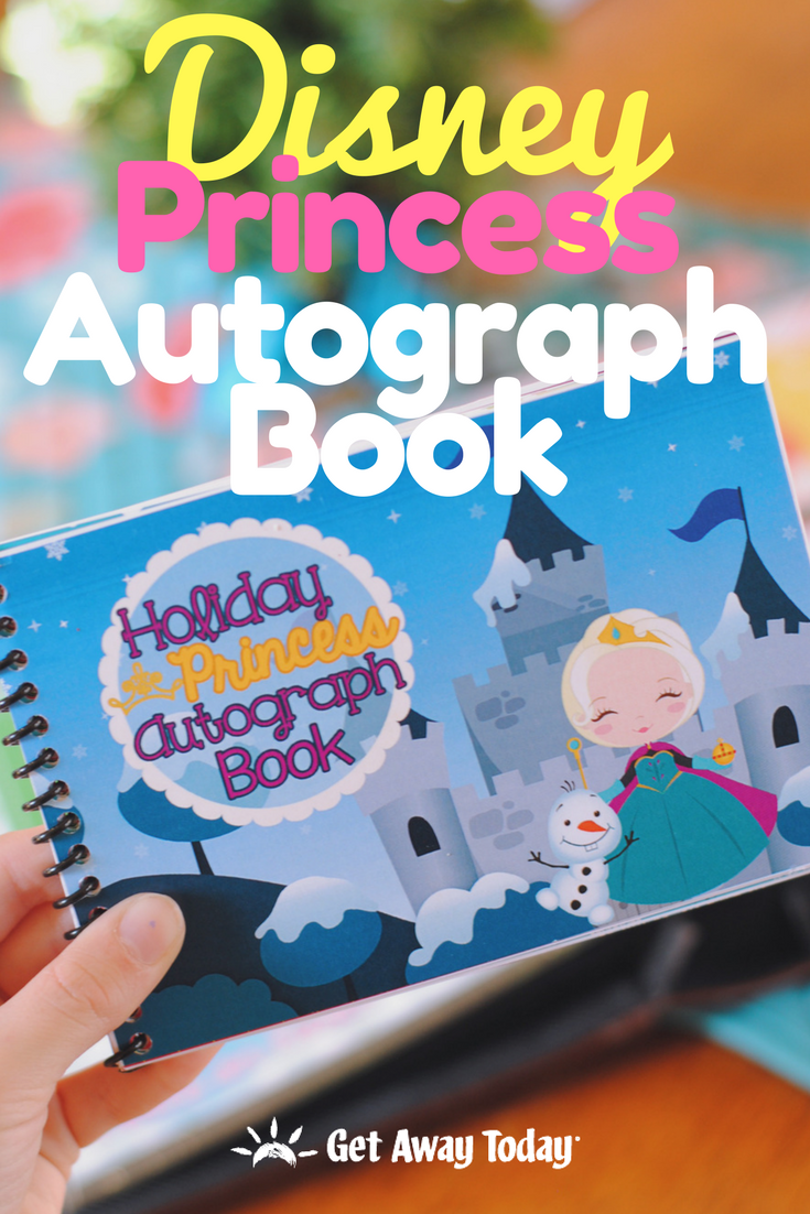 Free Printable Disney Princess Autograph Books || Get Away Today