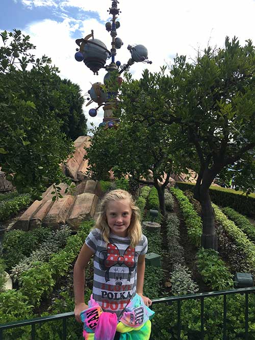 Disneyland Plants Tomorrowland