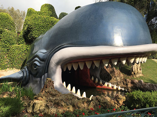 Disneyland Plants Story Book Whale