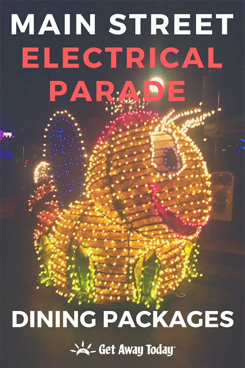 Main Street Electrical Parade Dining Packages