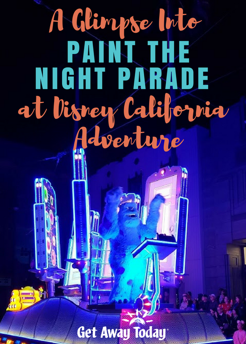 A Glimpse Into the Paint the Night Parade