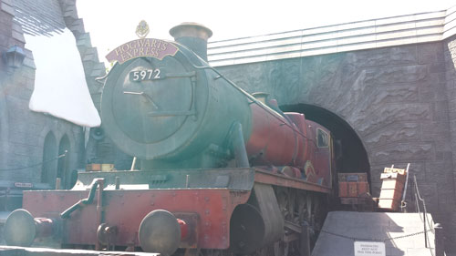 Hogwarts Express at the Wizarding World of Harry Potter in California