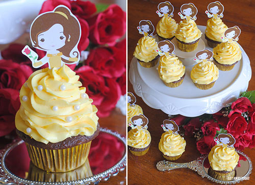 Belle Cupcakes Display