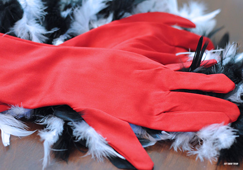 Cruella de Vil Costume Tutorial Gloves