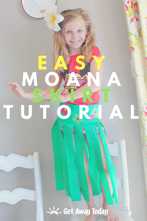 Easy Moana Skirt Tutorial || Get Away Today