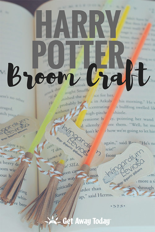 DIY Harry Potter Broom Craft || Get Away Today