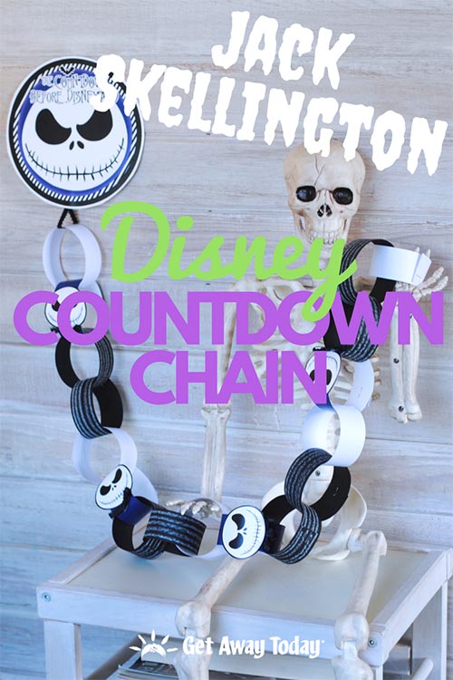 FREE Jack Skellington Countdown Chain || Get Away Today