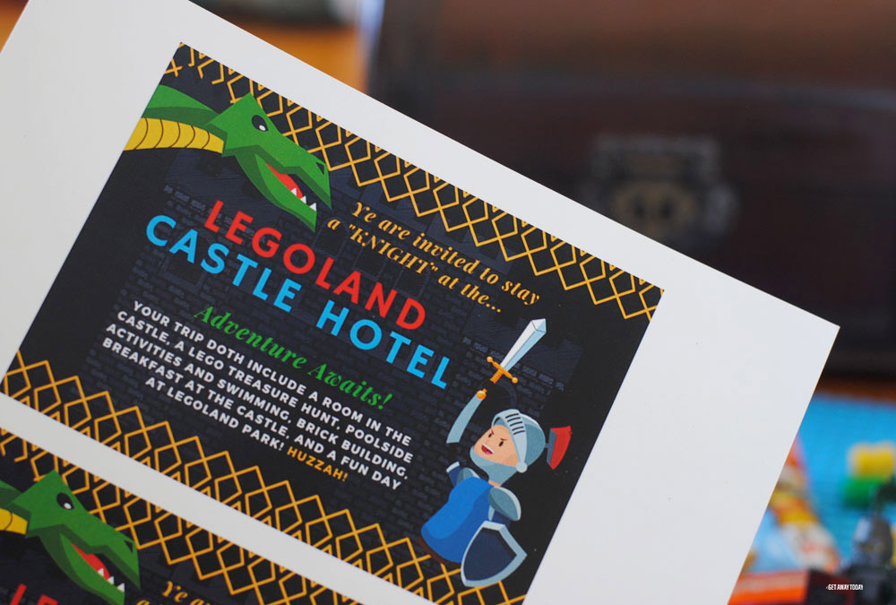 LEGOLAND Castle Hotel Vacation Surprise Printable