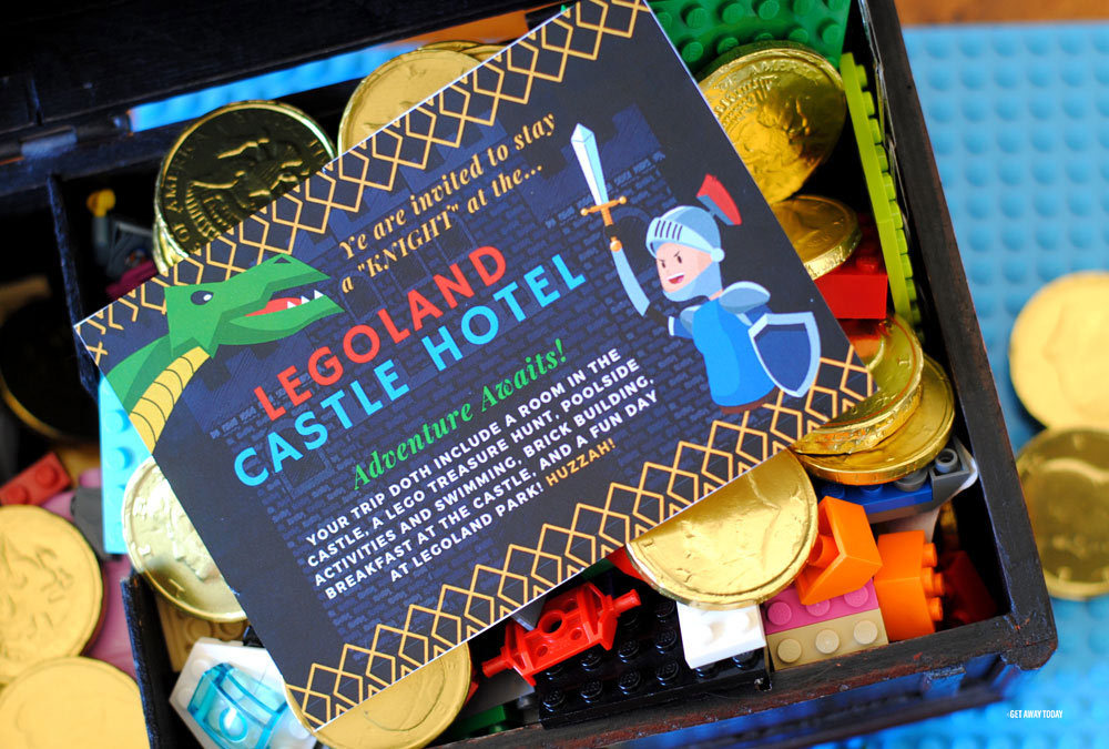 LEGOLAND Castle Hotel Vacation Surprise Treasure