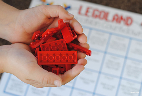Legoland Countdown Calendar Printable Red