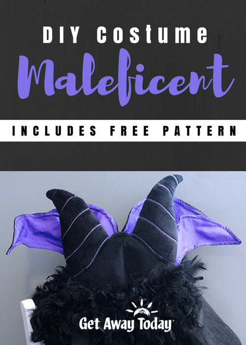 DIY Maleficent Costume Pin | Get Away Today