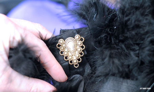 DIY Maleficent Costume Button
