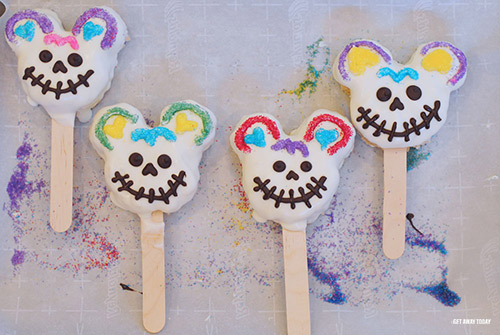 Mickey Mouse Sugar Skull Treats Mouth