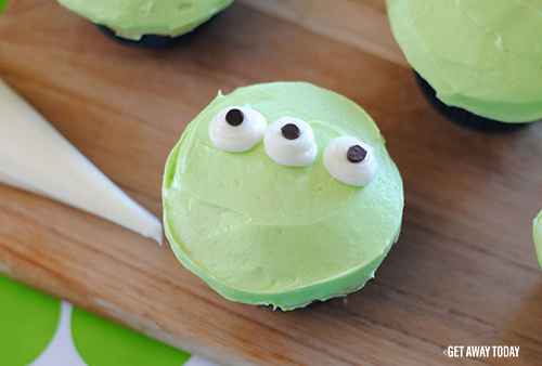Toy Story Alien Cupcakes Eyes