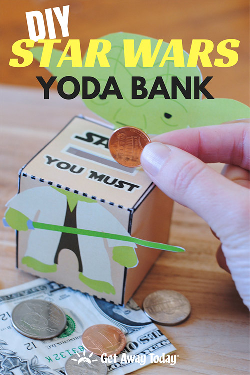 DIY Star Wars Yoda Bank || Get Away Today