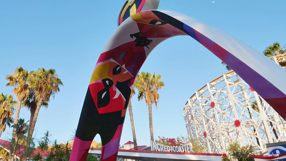 Disneyland Secrets Incredicoaster Arch