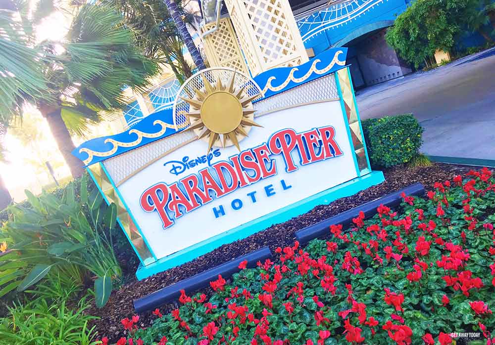 Disney Hotels Difference Paradise Pier Sign