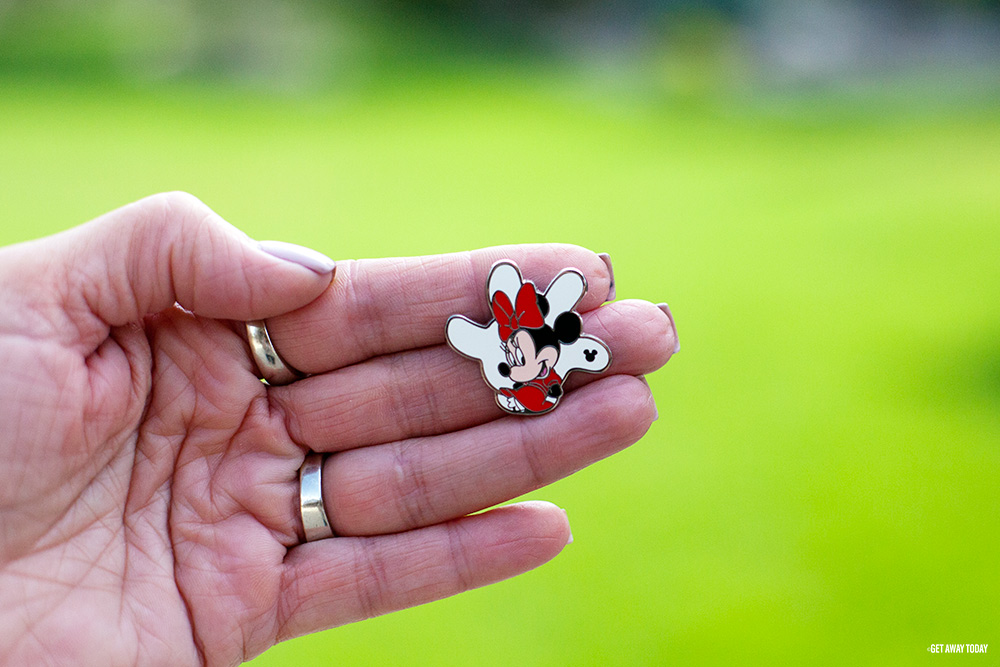 Disney Pin Collecting and Trading Minnie