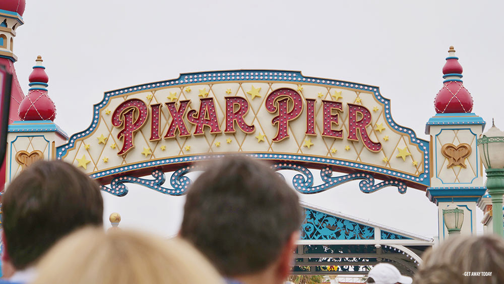 Pixar Pier Crowd