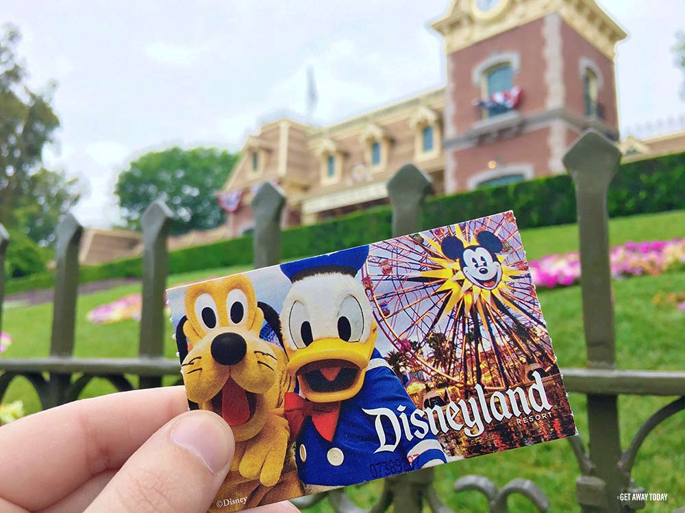 Disneyland Passes Donald Ticket