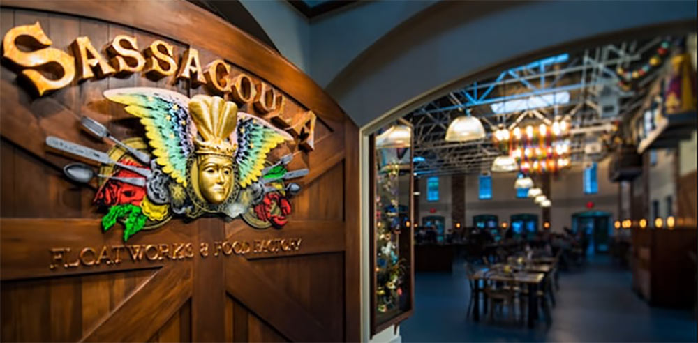 Disney Port Orleans Resort French Quarter Sassagoula Restaurant