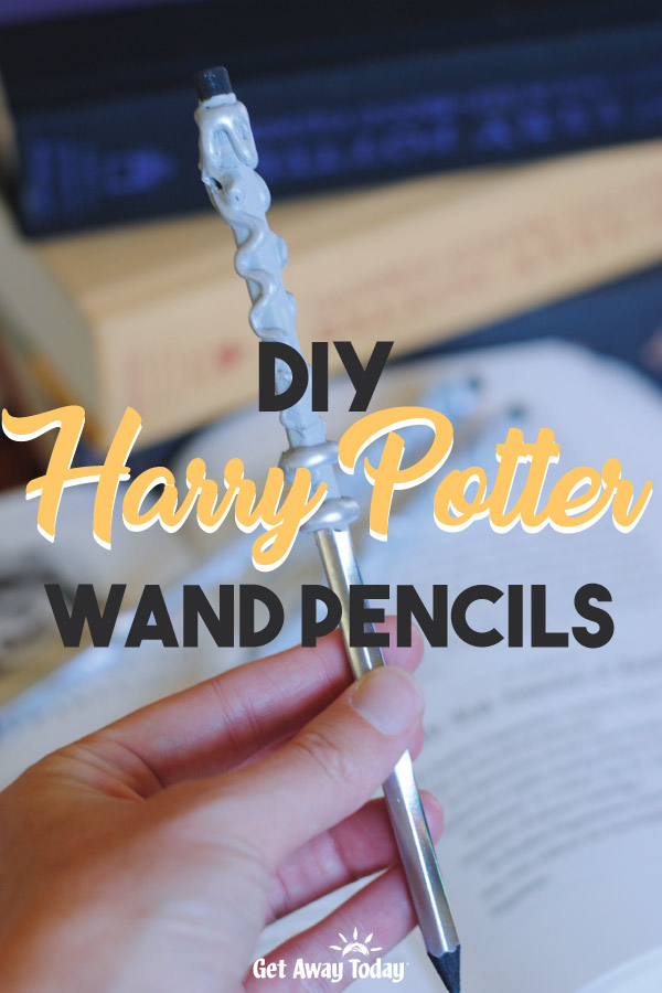 DIY Harry Potter Wand Pencils