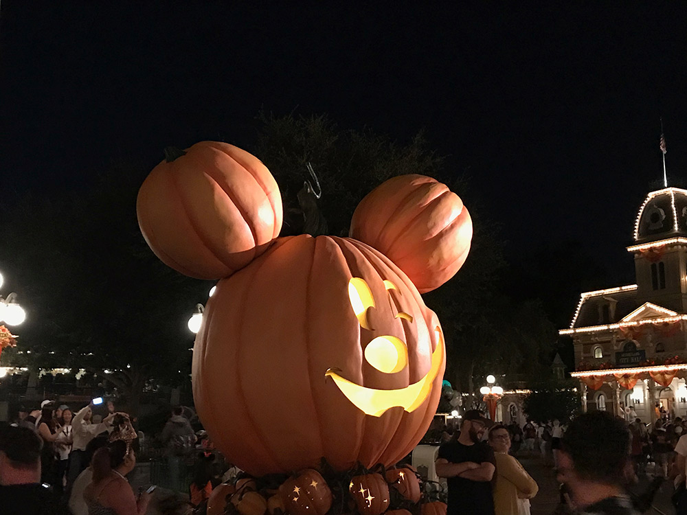Mickeys Halloween Party Mickey Pumpkin