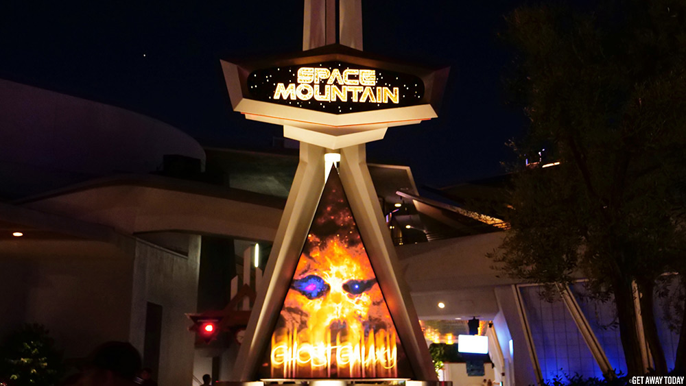 Mickeys Halloween Party Space Mountain