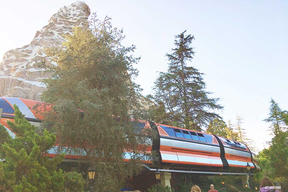 Monorail at Disneyland Header