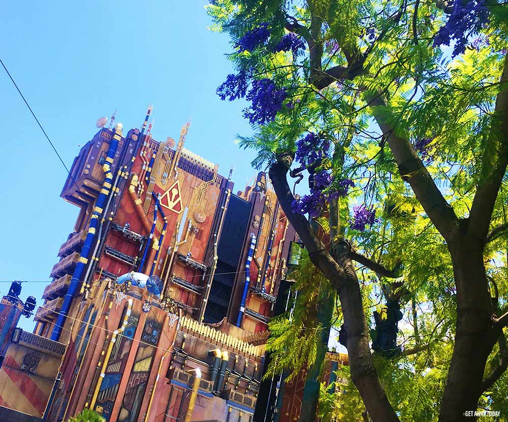 New Guardians of the Galaxy Ride Disneyland Old Tower of Terror Ride