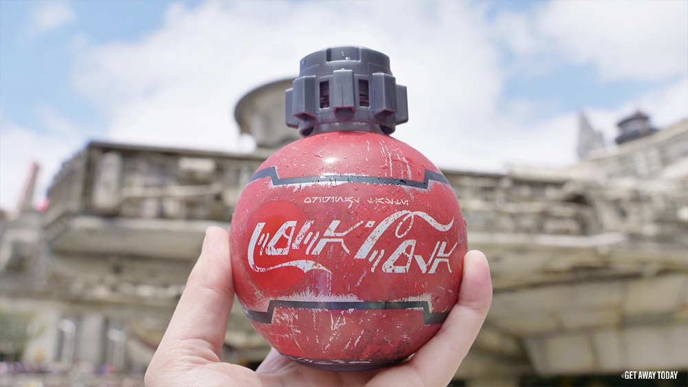 Star Wars Land Visitors Guide Coke Bottle
