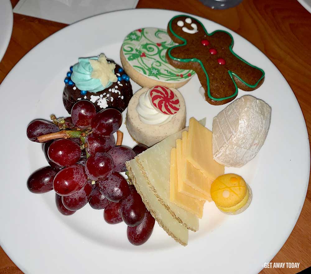 World of Color Dessert Party Food on plate