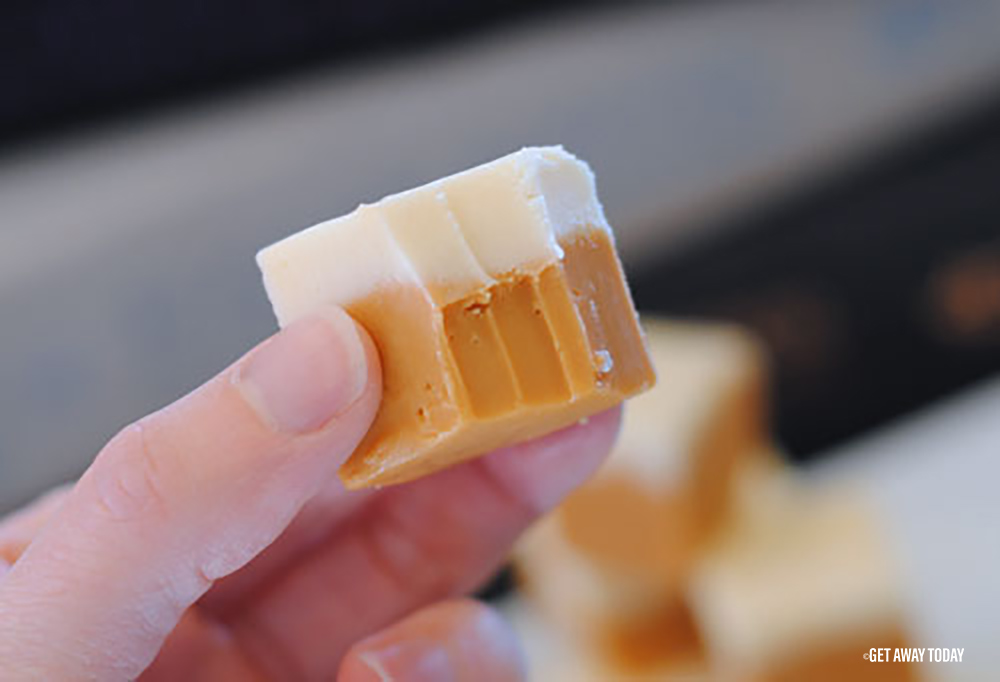 Butterbeer Fudge Bite