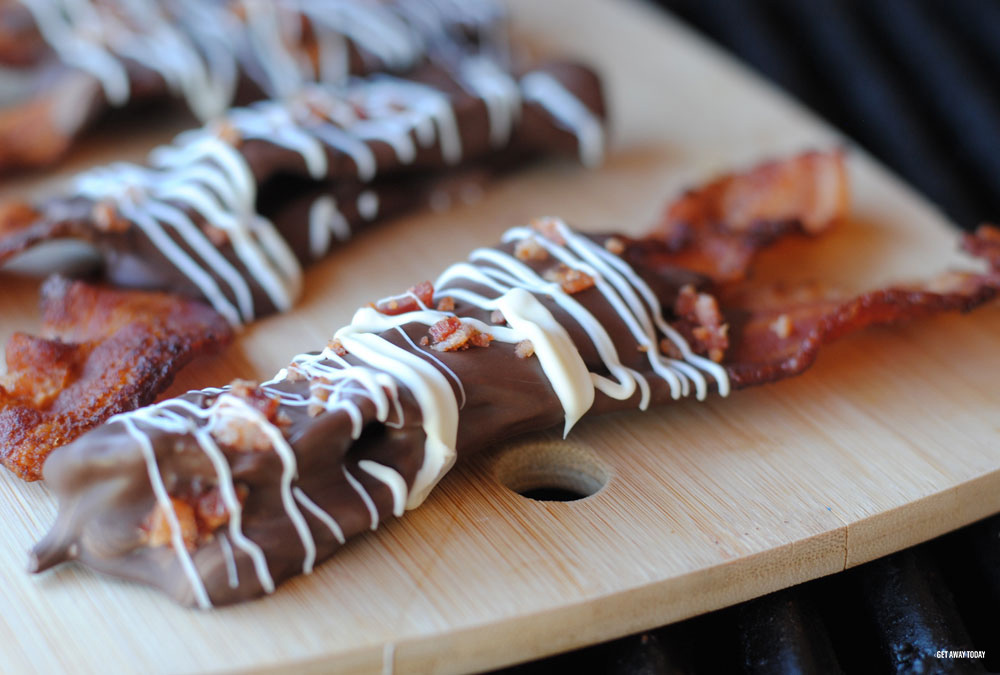 Copycat Disney Chocolate Covered Bacon Recipe Header