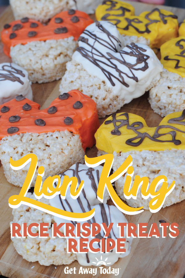 Lion King Rice Krispy Treats Recipe || Get Away Today