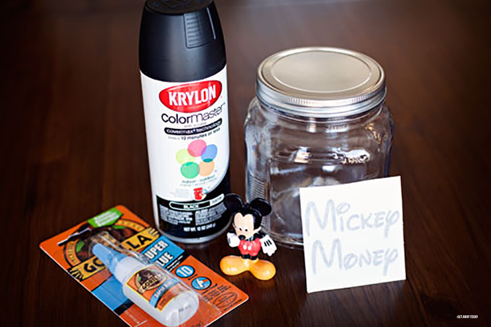 Mickey Savings Jar Supplies