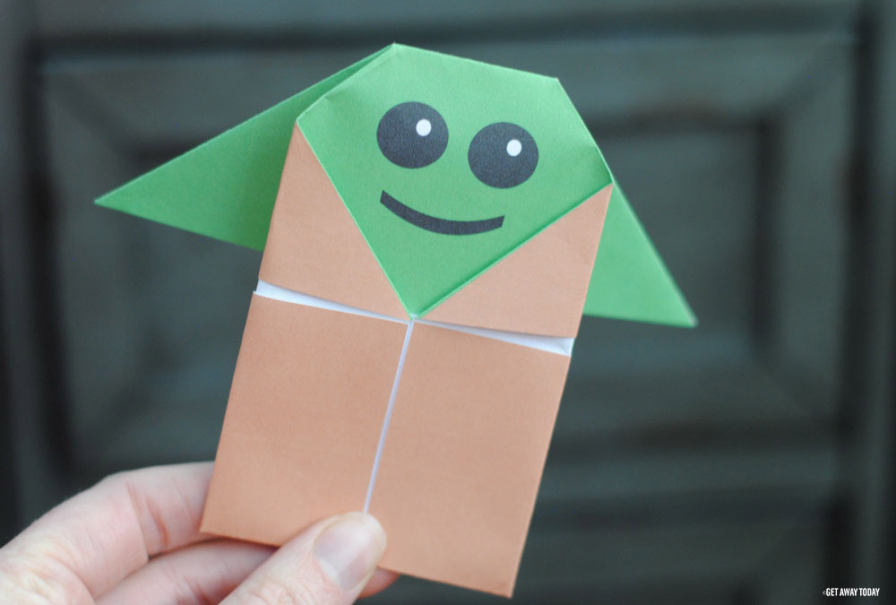 Origami Baby Yoda Origami