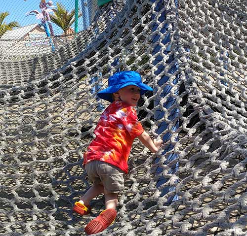 Bay of Play at SeaWorld San Diego Rope Net