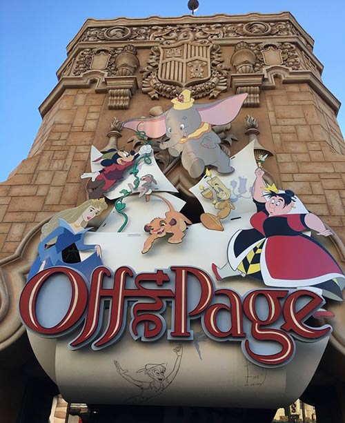 Beauty and the Beast Experiences at Disneyland Off the Page