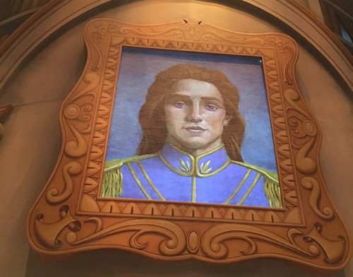 Beauty and the Beast Experiences at Disneyland Beast Portrait