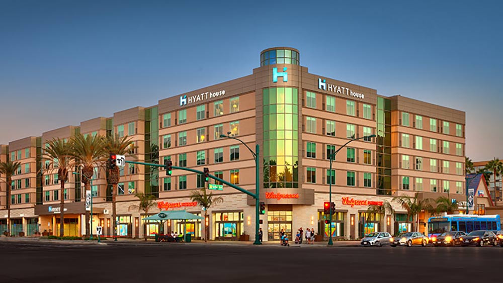 Best Disneyland Hotel for Large Families Hyatt House Exterior