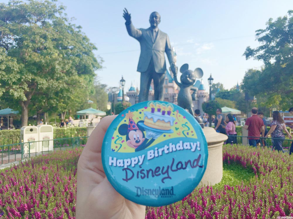 Best time to go to Disneyland Birthday