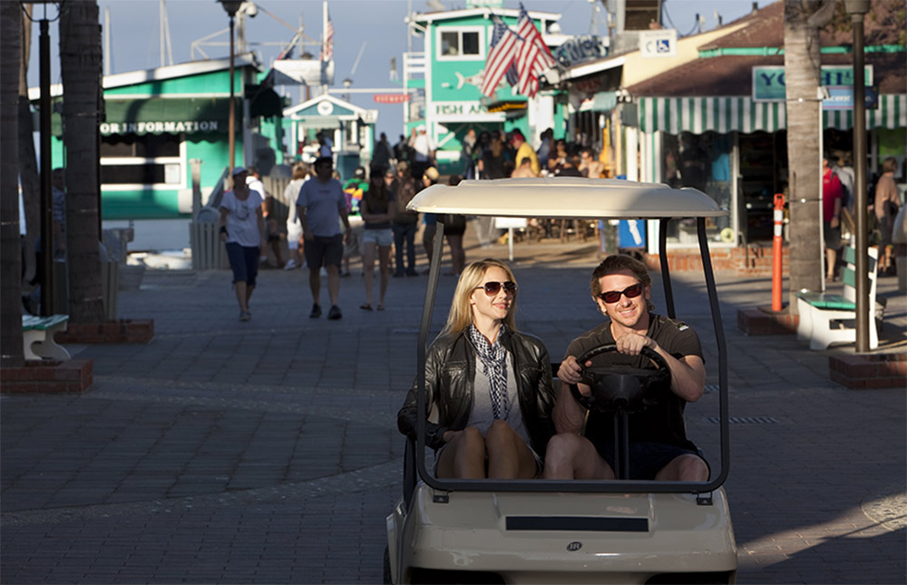 Catalina Express on Catalina Island Golf Carts