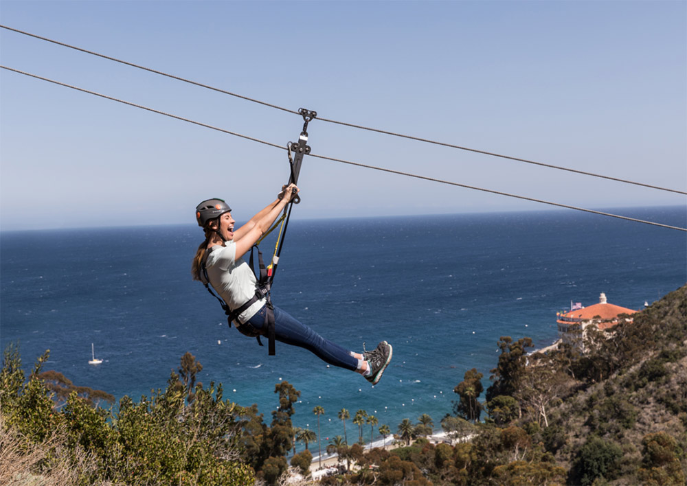 Catalina Express on Catalina Island Zipline