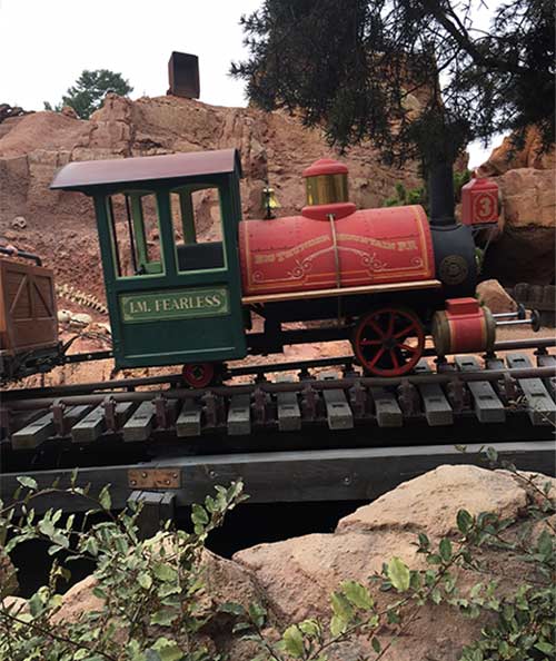 Big Thunder Mountain Railroad Secrets Fearless Train Car